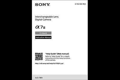 Sony SLT A7 MK III macchina fotografica manuale di istruzioni guida utente 666 pagine A5 