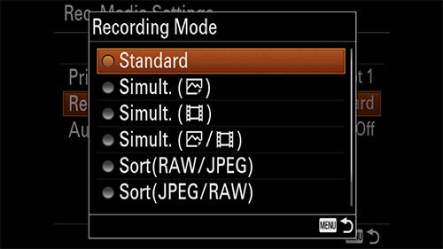 how to format sd card sony a7iii