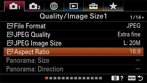 sony a6400 time-lapse setup image quality