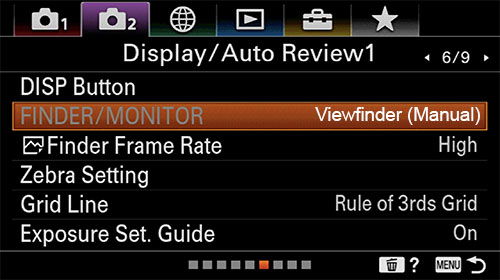 sony a6400 time-lapse setup interval display auto