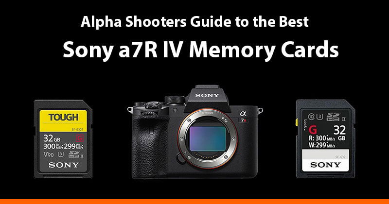 sony a7r iv memory cards