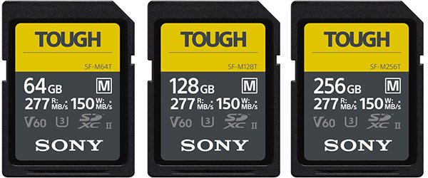 Sony SF-M Tough UHS-II Memory Cards