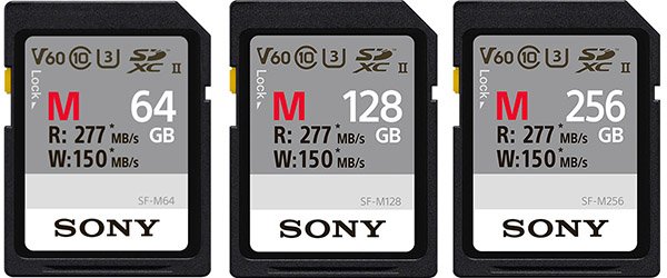 Sony SF-M UHS-II Memory Cards