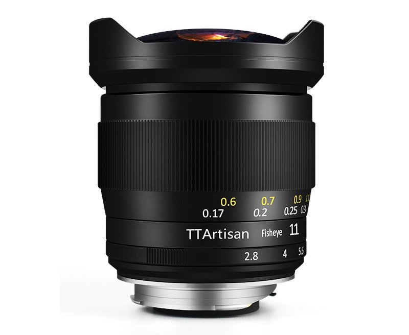 TTArtisan 11mm F2.8 Full-Frame Fisheye Lens