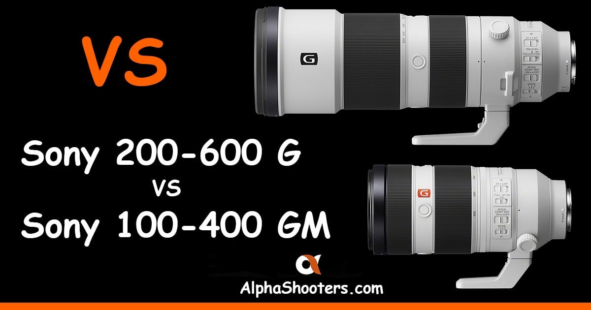 Size Comparison: Sony FE 100-400mm f/4.5-5.6 GM Vs. 70-200mm F2.8 GM - Lens  Rumors