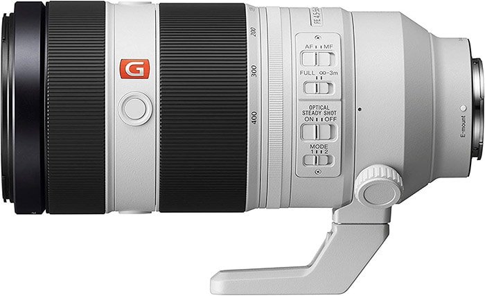 Sony FE F4.5-5.6 100-400mm G Master Lens