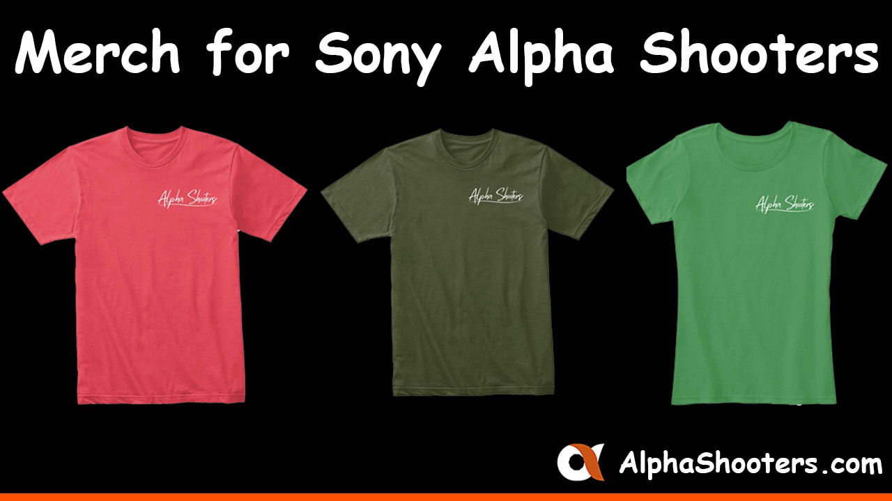 Sony Alpha Shooters Merchandise