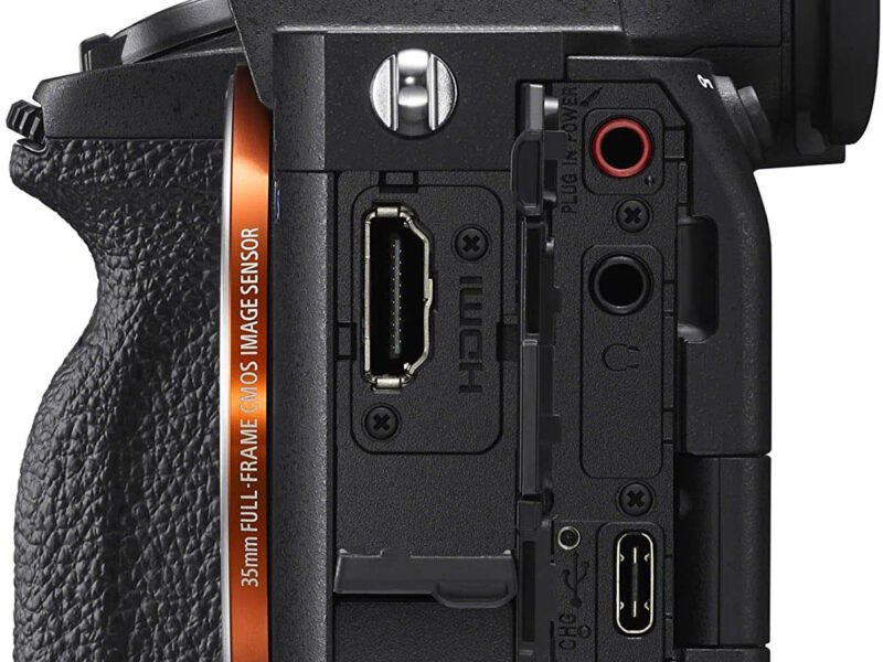 Sony a7S III SD Ports Right