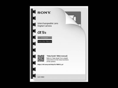 Sony a9II Manual