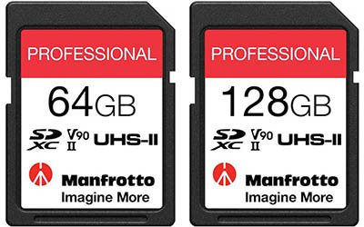 Manfrotto Professional UHS-II SD Cards