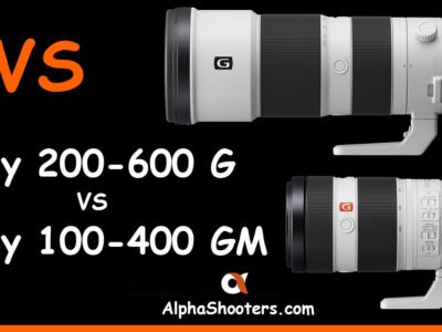 Sony FE 200-600mm F5.6-6.3 G vs FE 100-400 F4.5-5.6 GM Comparison