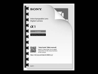 Sony A1 Manual