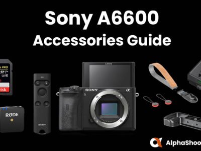 Sony a6600 Accessories