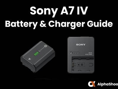 Sony a7IV Battery and Charger