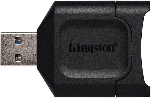 Kingston MobileLite Plus USB 3.2 SDHC/SDXC UHS-II Card Reader (MLP)