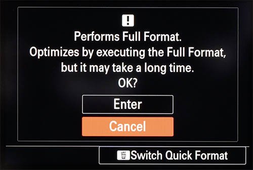 Sony a7IV Full Format
