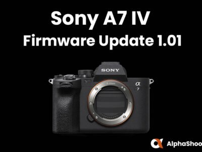 Sony A7 IV Firmware Update v1.01