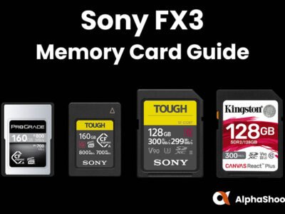 Sony FX3 Memory Card Guide