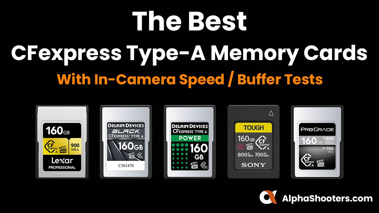 Best CFexpress Type-A Memory Cards