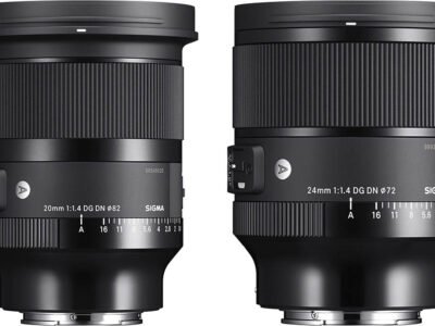 Sigma 20mm & 24mm F1.4 DG DN Lenses