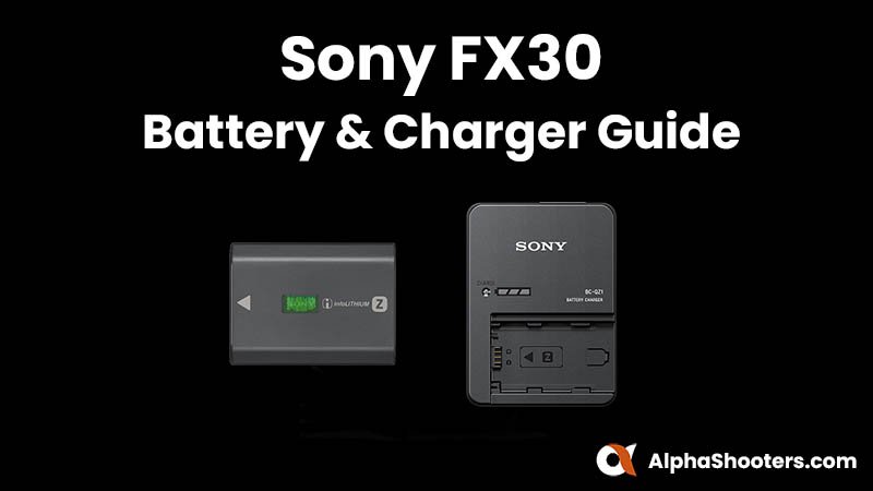 Sony FX30 Battery & Charger Guide