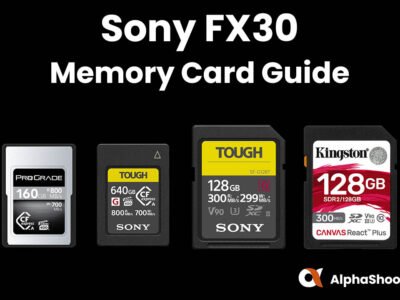 Sony FX30 Memory Card Guide