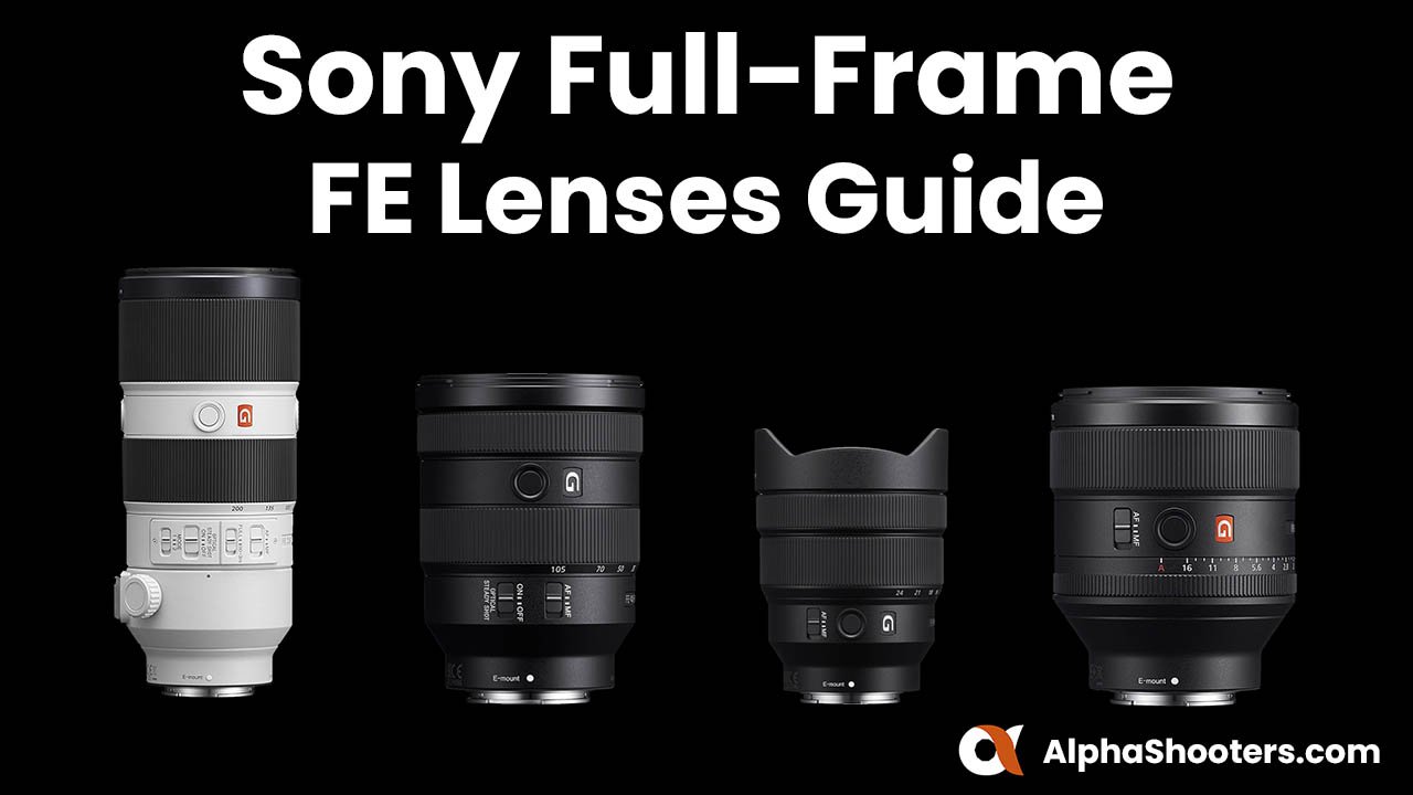 Best Sony Full-Frame FE Lenses Guide