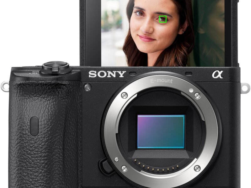 Sony A6600 Front LCD Selfie
