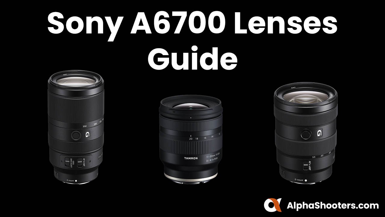 Sony A6700 Lenses Guide