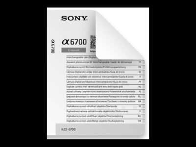 Sony A6700 User Manual