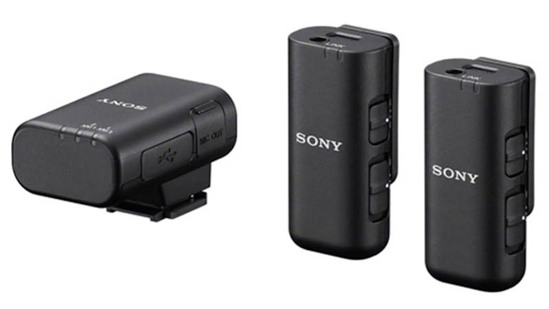 Sony ECM-W, ECM-W3S  and ECM-S1 Microphones