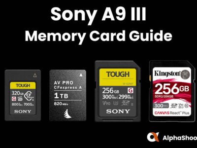 Best Sony A9III Memory Cards