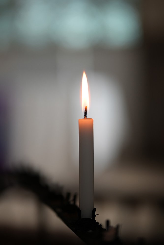 Candle shot with the Sony A1 + Sigma 50mm F1.2 DG DN Lens