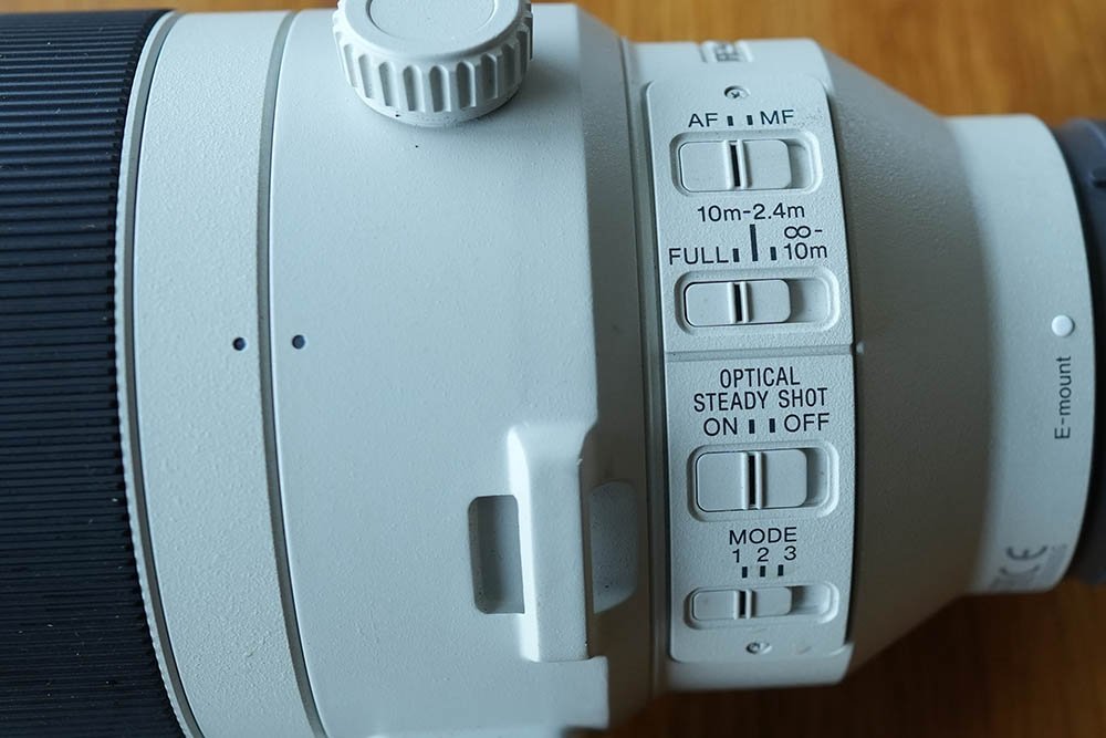 Sony 200-600 Buttons & Switches