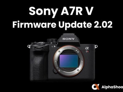 Sony A7R V Firmware Update 2.02