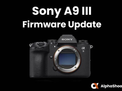 Sony A9III Firmware Update v2.00