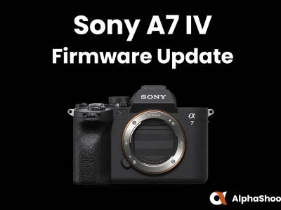 Sony A7 IV Firmware Update v3.01