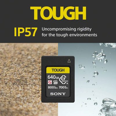 Free Repair for Sony CEA-G Tough Series CFexpress Type A Memory Cards