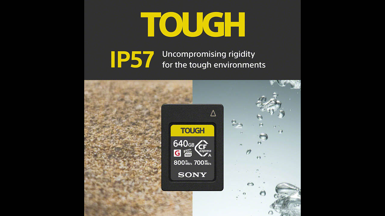 Free Repair for Sony CEA-G Tough Series CFexpress Type A Memory Cards