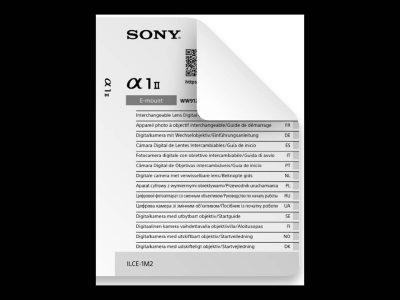 Sony A1II User Manual