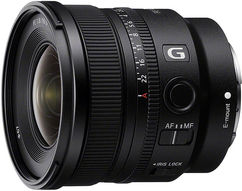 Sony FE 16mm F1.8 G Prime Lens