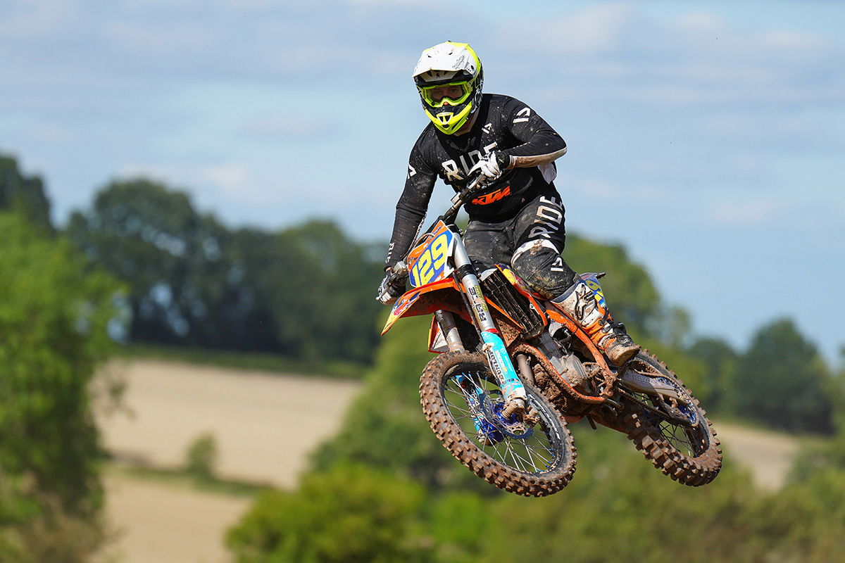 KTM MX Bike shot with the Sony FE 70-200 F2.8 GM II OSS Lens