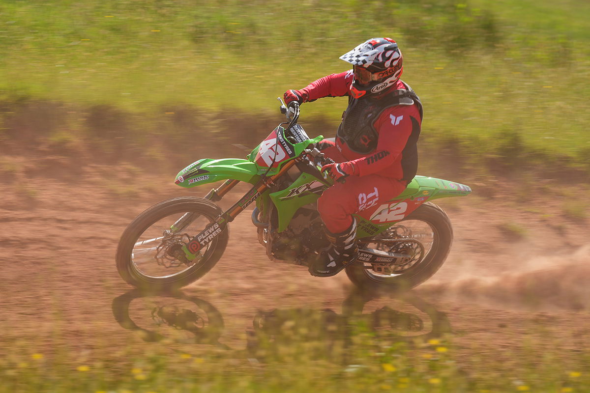 Kawasaki MX Bike shot with the Sony FE 70-200 F2.8 GM OSS Lens