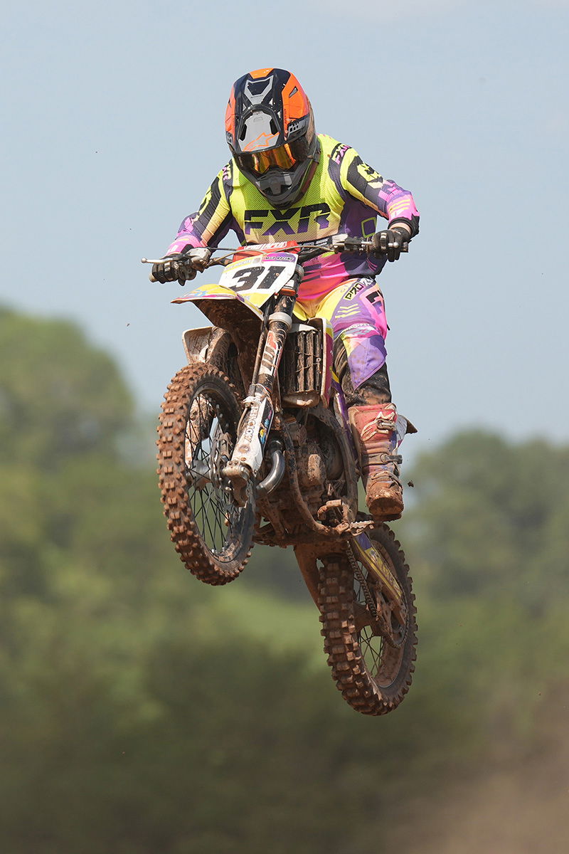 Husqvarna MX Bike shot with the Sony FE 70-200 F2.8 GM OSS Lens