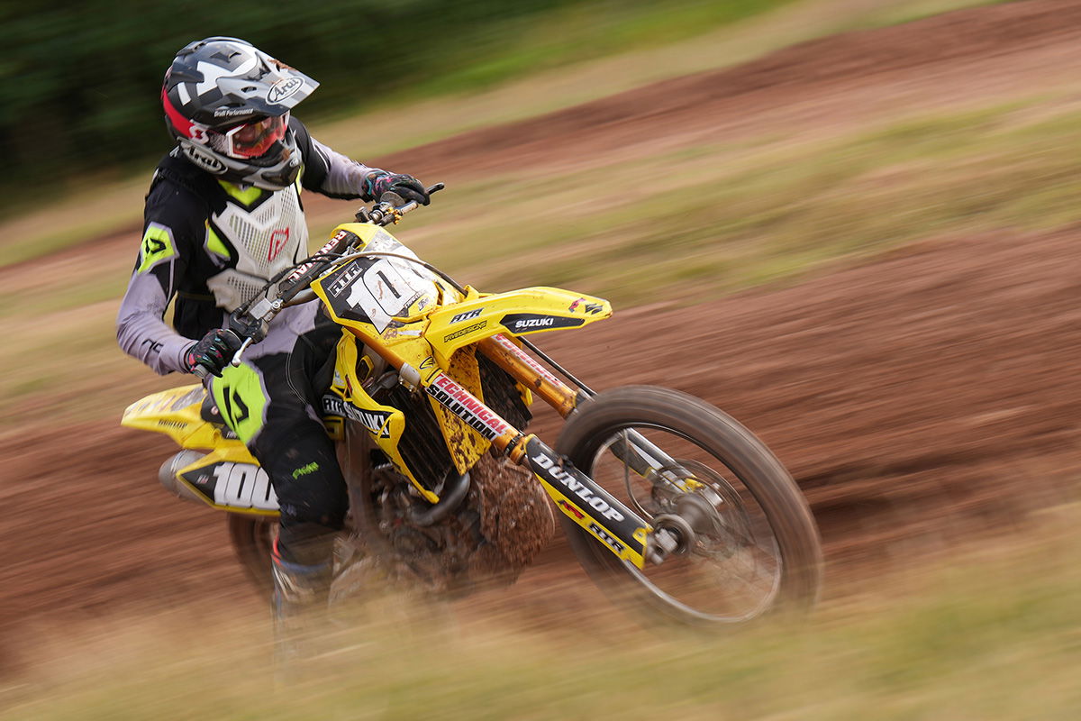 Suzuki MX Bike shot with the Sony FE 70-200 F2.8 GM II OSS Lens