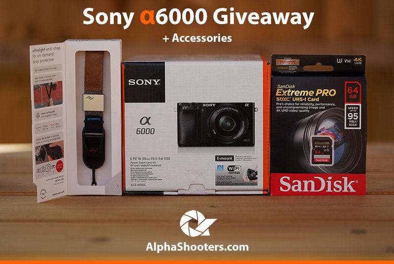 sony a6000 giveaway